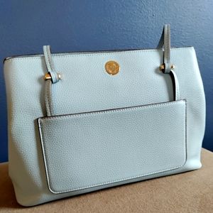 Baby blue Anne Klein shoulder purse